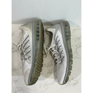 Nike Air Max 2015 'White Metallic Silver men’s shoe sneaker size 14